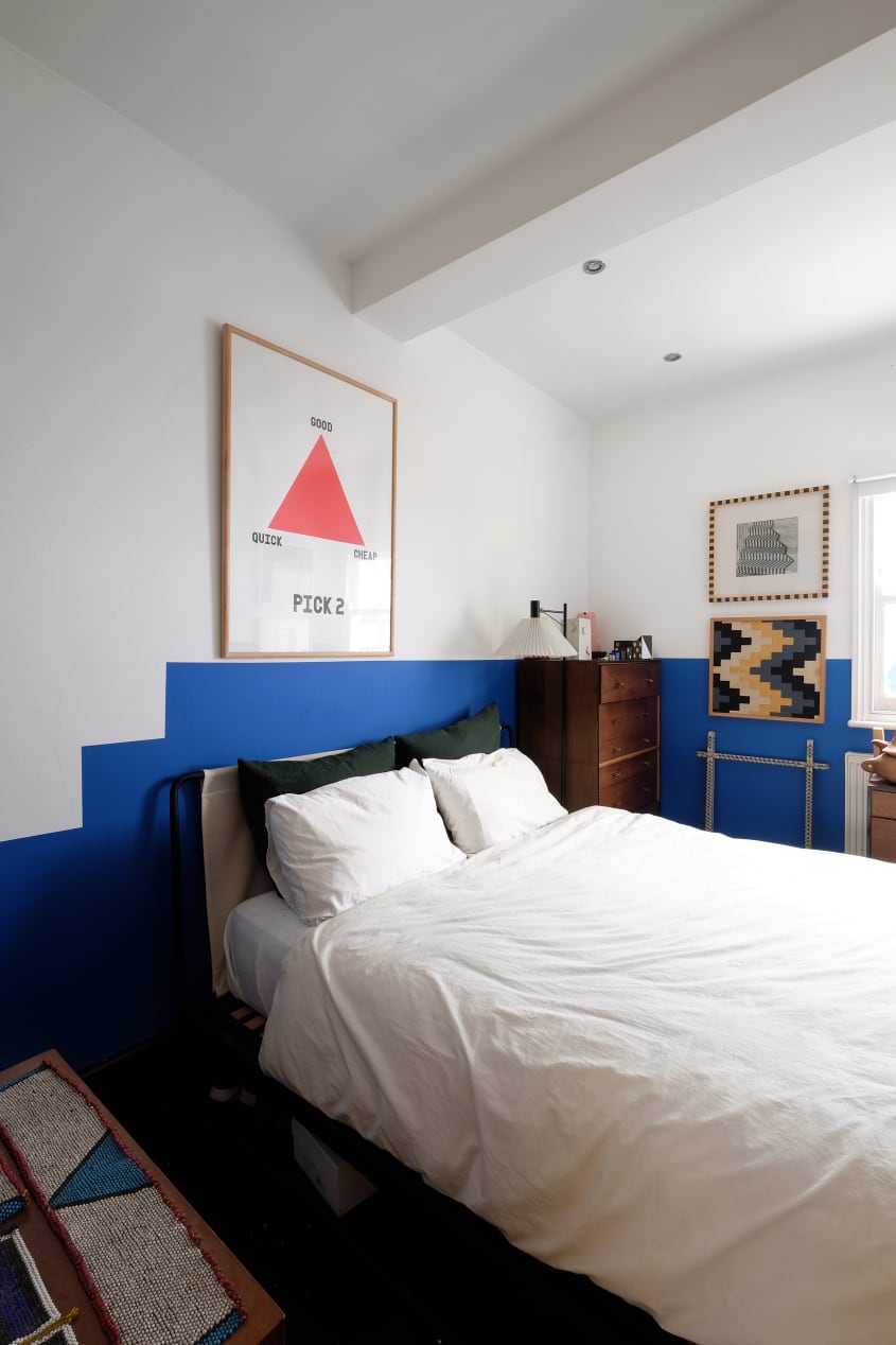 View of House Tour: A Modern, Graphic, Geometric London Flat | Apartment Therapy